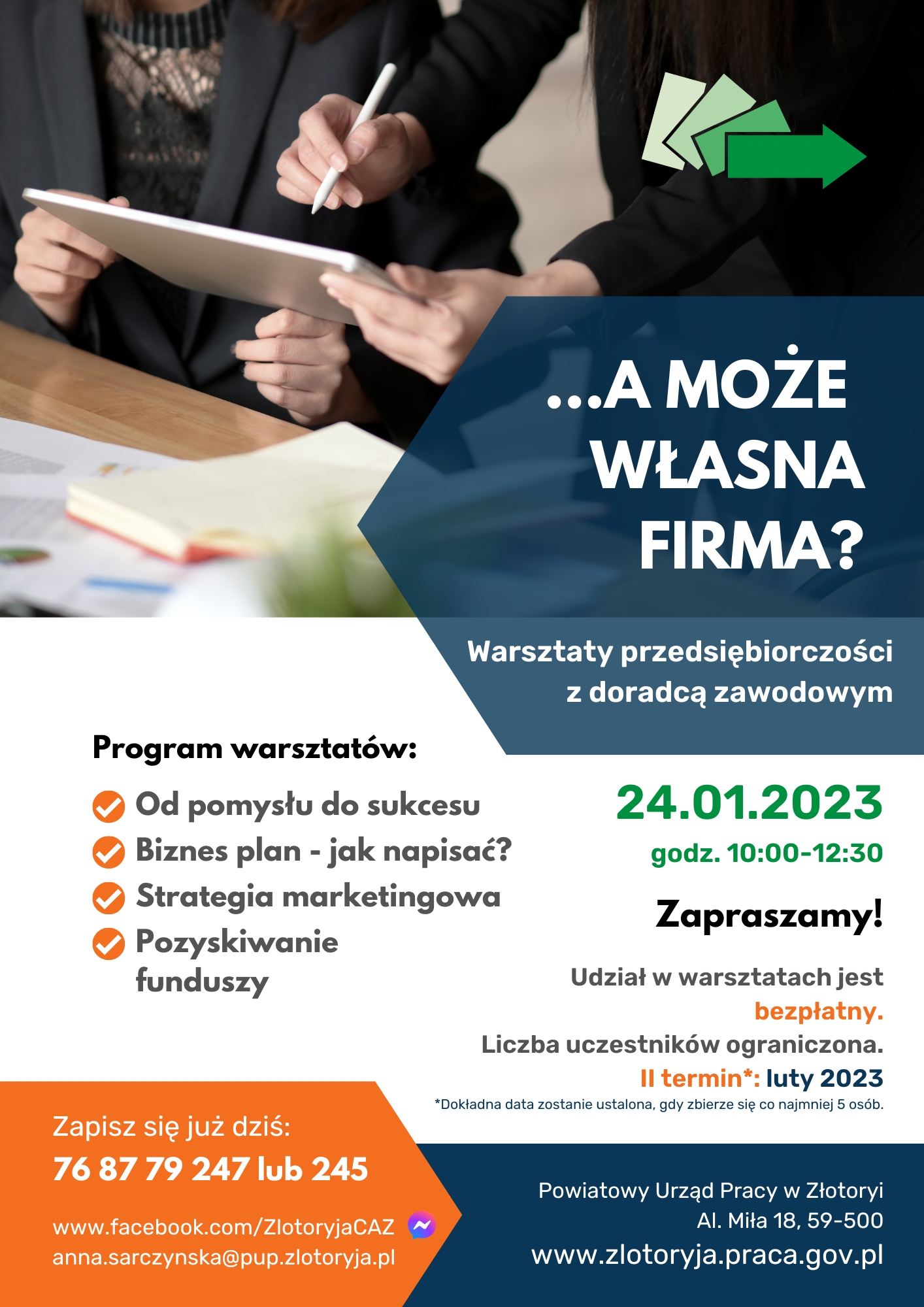 Własna firma - plakat
